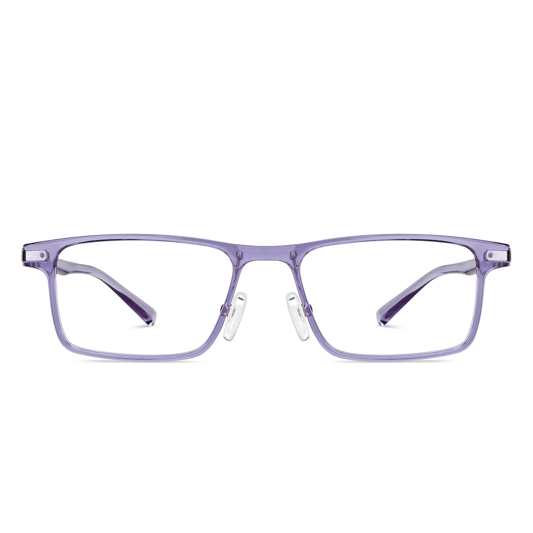 Lenskart Air Online Blue Transparent Full Rim Rectangle left side