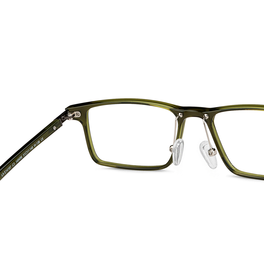 Lenskart Air Online Green Full Rim Rectangle right side