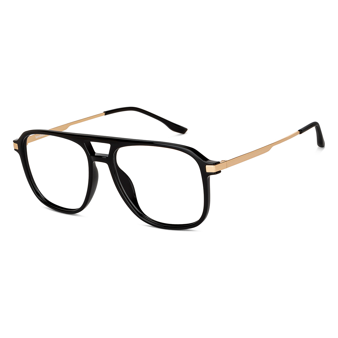Lenskart Air Online Black Full Rim Aviator right side