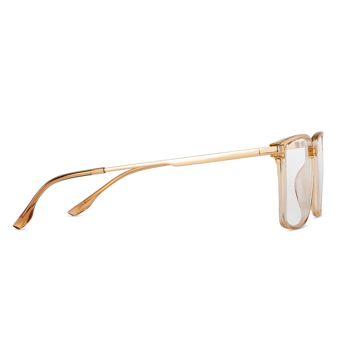 Lenskart Air Online Crystal Transparent Full Rim Square left side