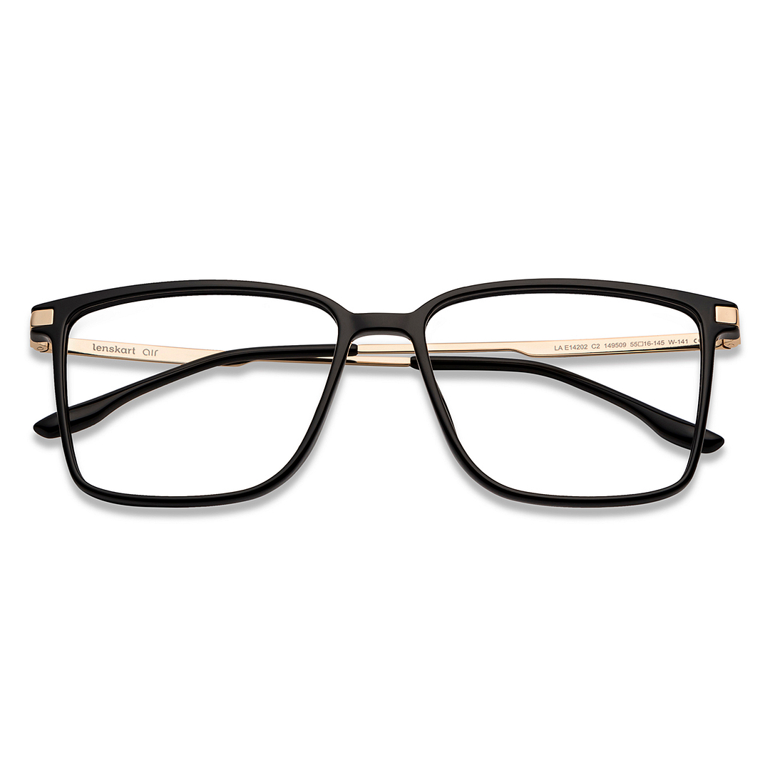 Lenskart Air Online Black Full Rim Square left side