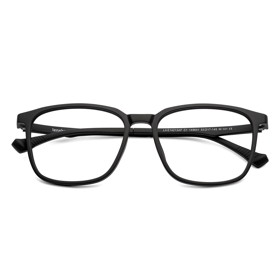 Lenskart Air Black Full Rim Square left side