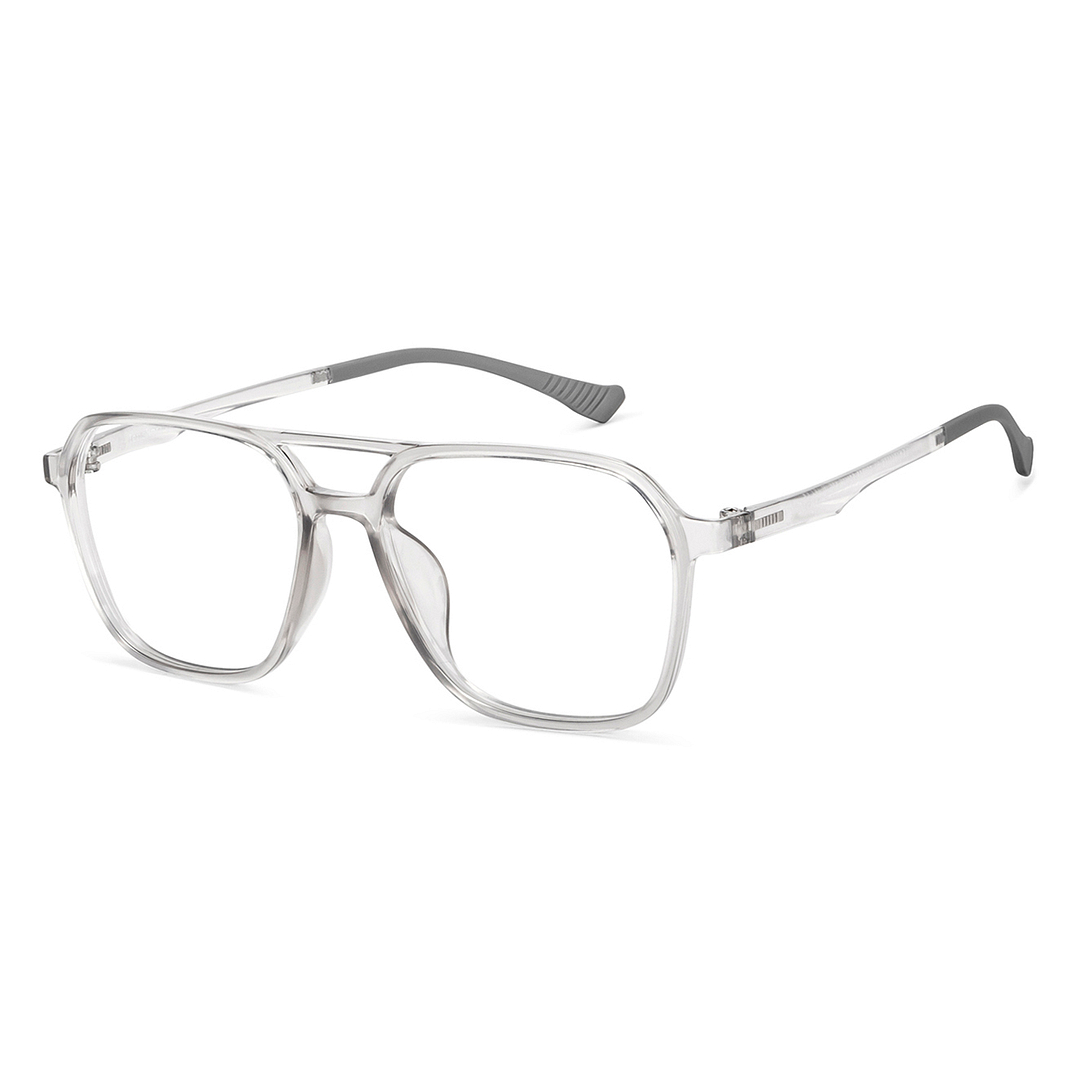 Lenskart Air Crystal Transparent Full Rim Aviator right side