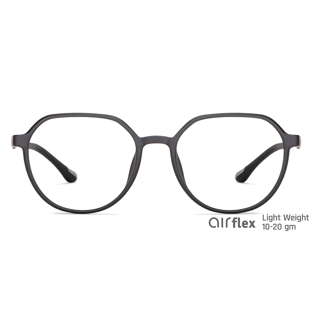 Lenskart Air Online Black Full Rim Round right side