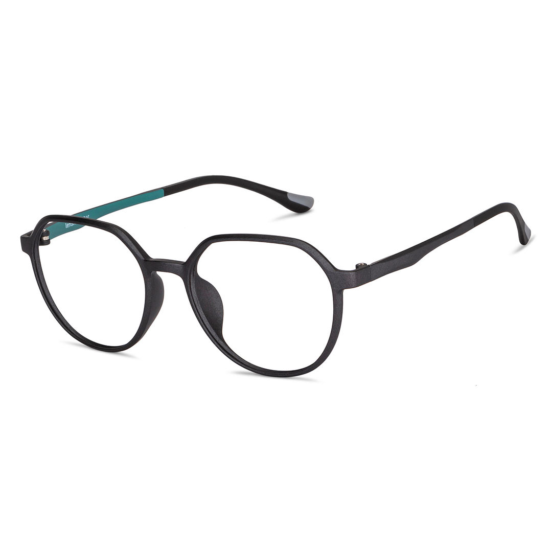 Lenskart Air Online Black Full Rim Round right side
