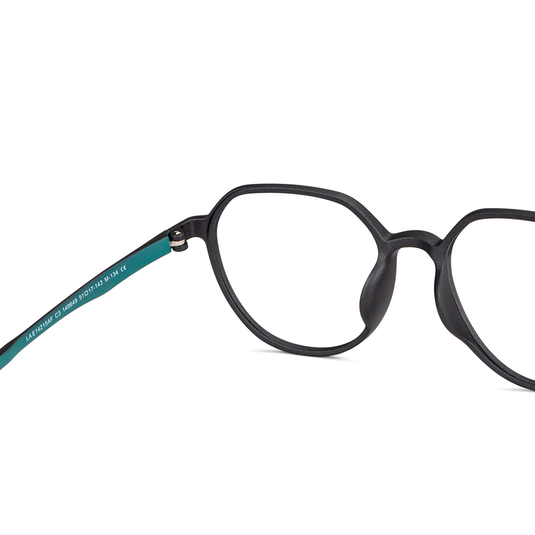 Lenskart Air Online Black Full Rim Round right side