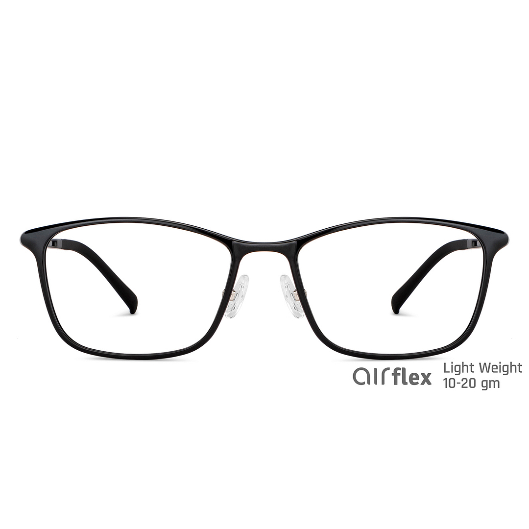 Lenskart Air Online Black Full Rim Square right side
