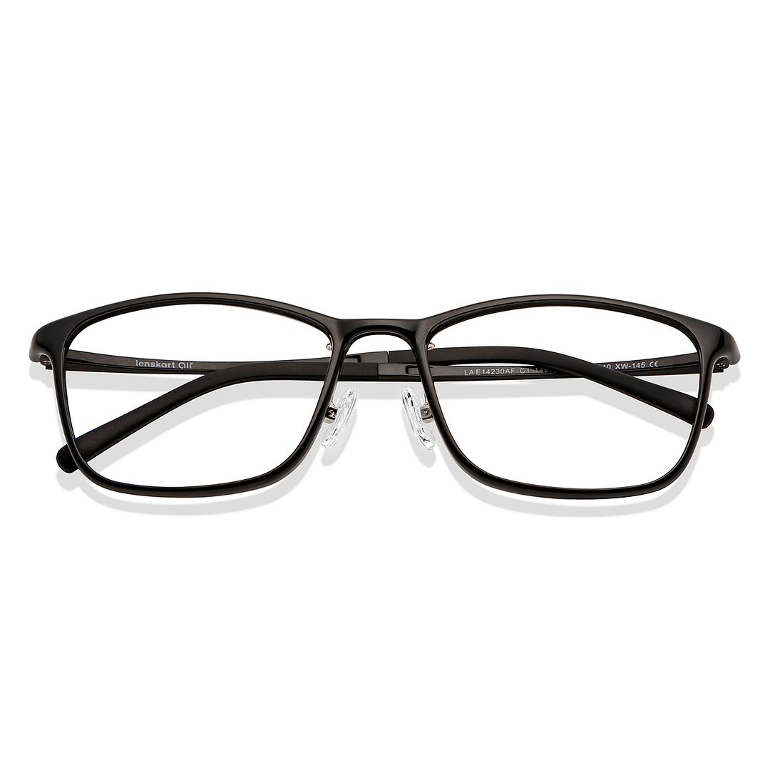 Lenskart Air Online Black Full Rim Square left side