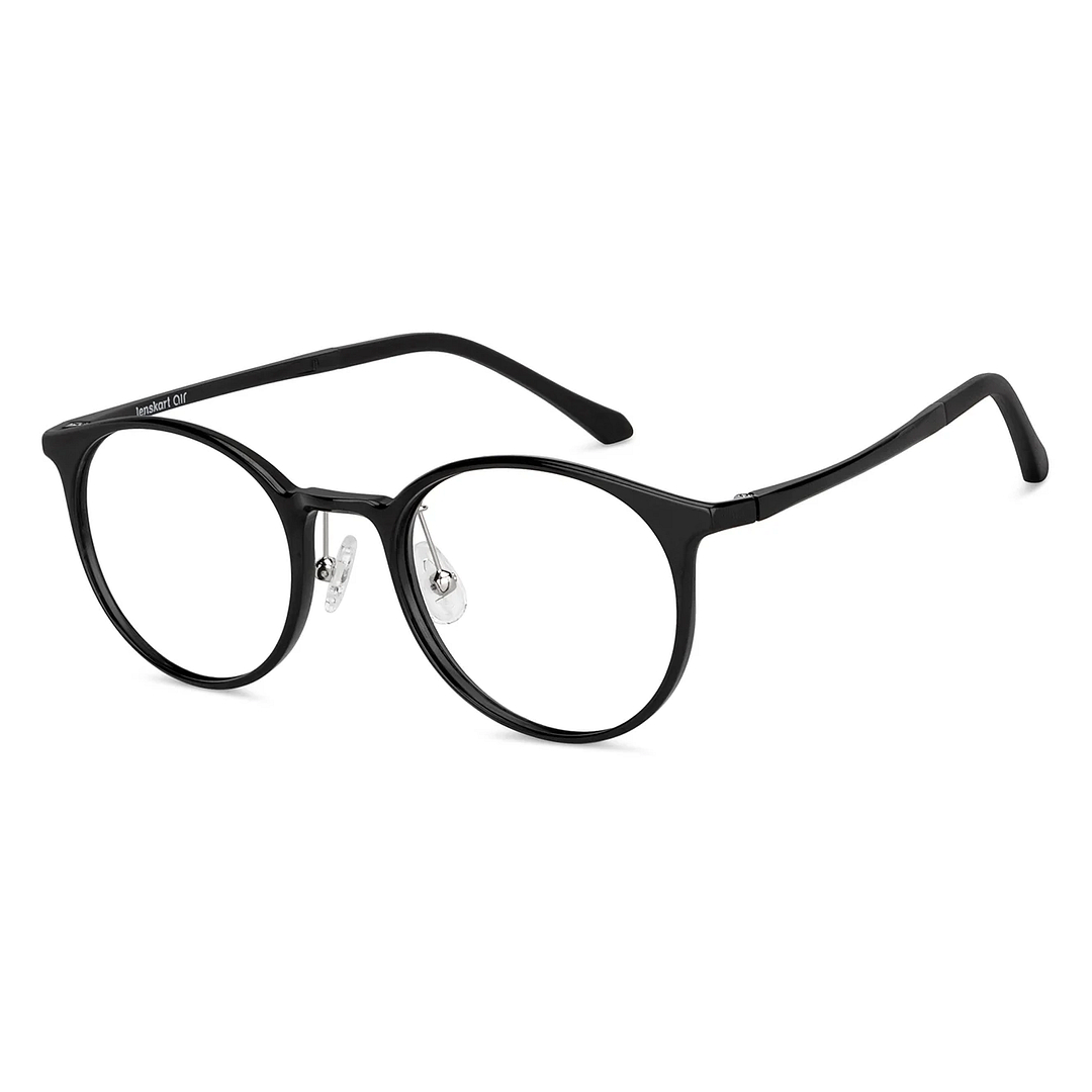 Lenskart Air Online Black Full Rim Round right side