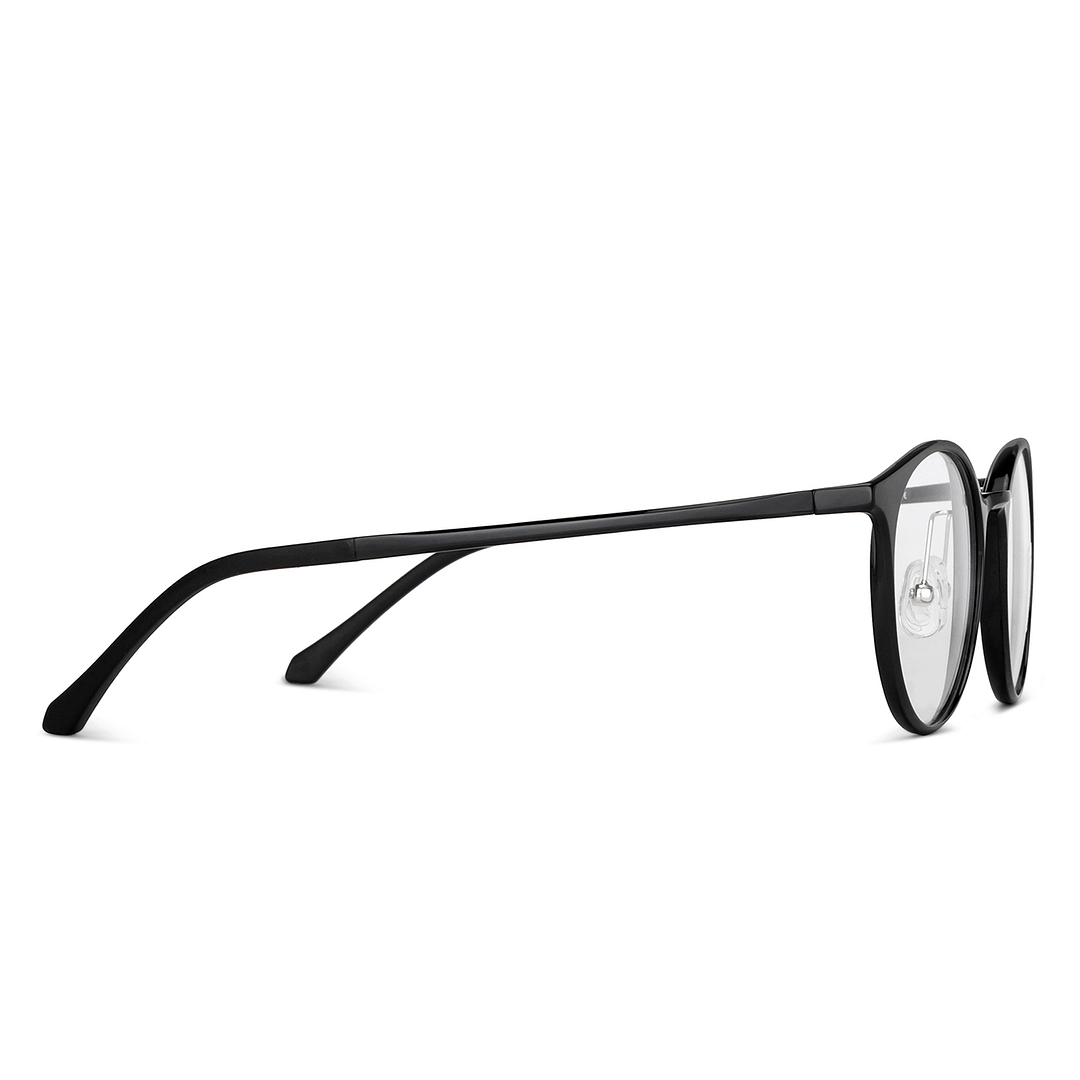 Lenskart Air Online Black Full Rim Round left side