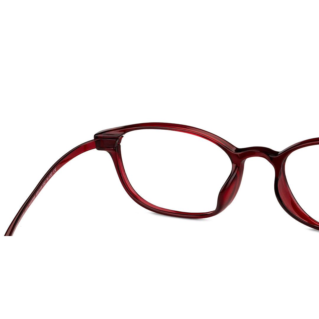 Lenskart Air Online Red Full Rim Rectangle right side