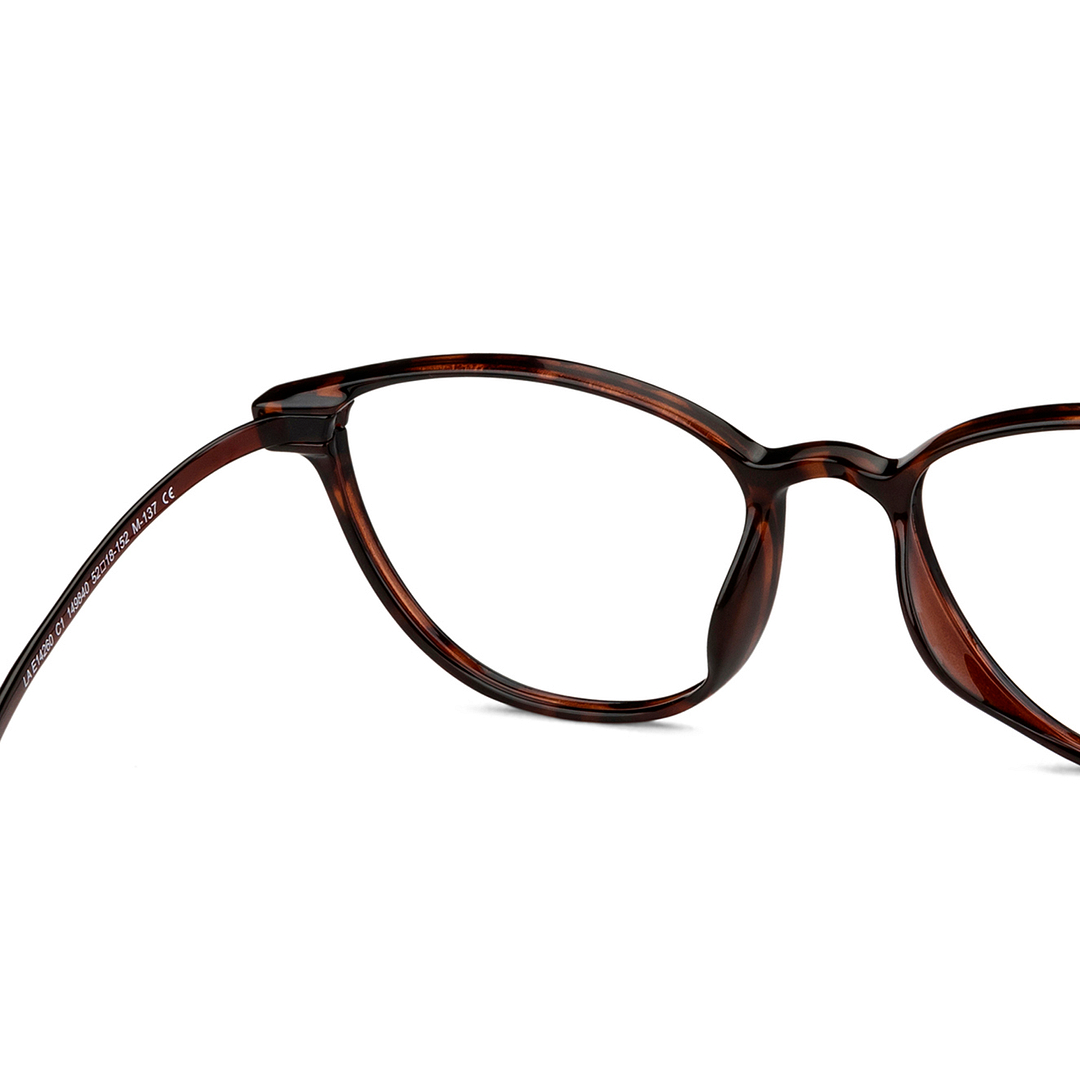 Lenskart Air Online Tortoise Full Rim Round right side