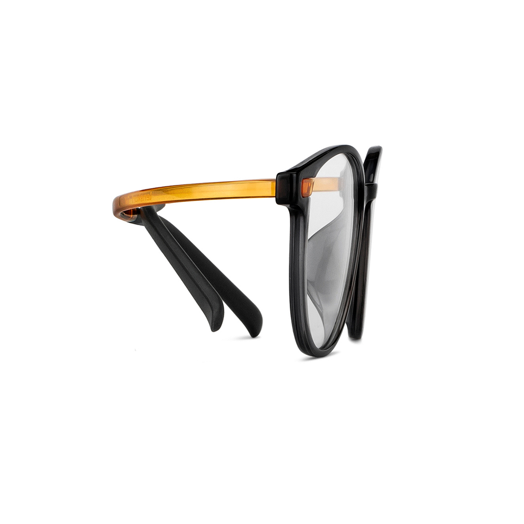 Lenskart Air Online Light Gray Full Rim Round left side