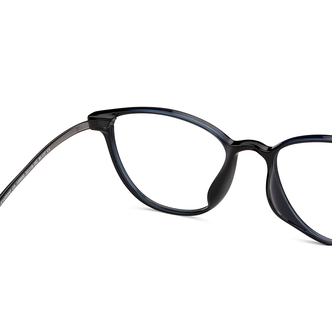 Lenskart Air Online Sky Blue Full Rim Round right side