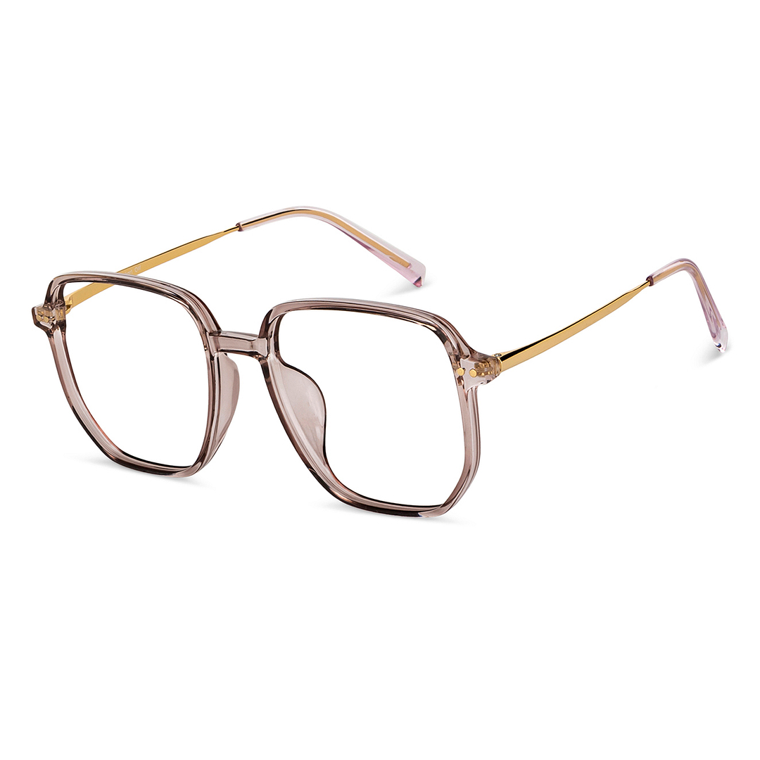 Lenskart Air Online Purple Transparent Full Rim Square right side