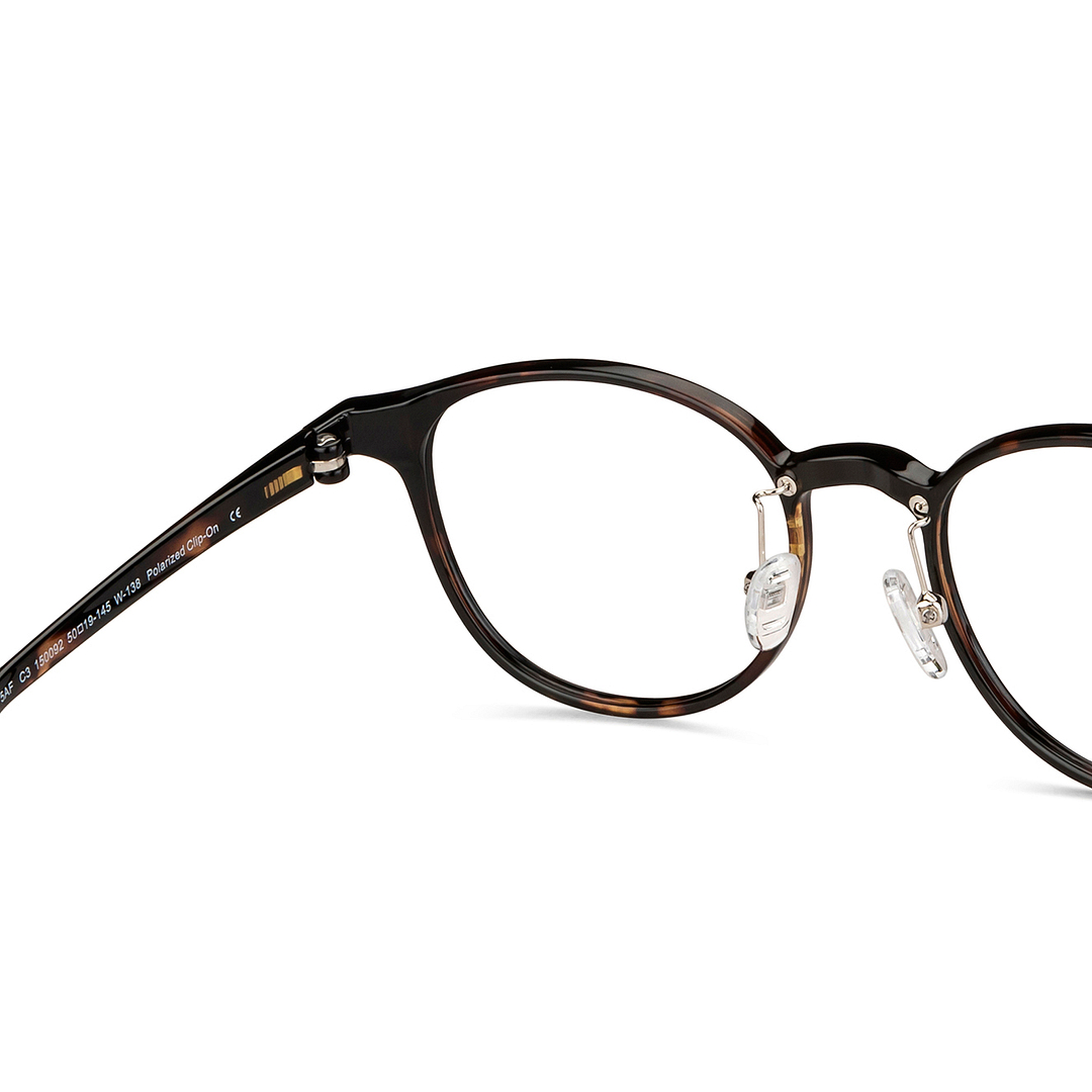 Lenskart Air Tortoise Full Rim Round right side