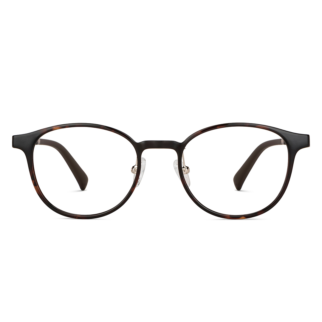 Lenskart Air Online Tortoise Full Rim Round left side