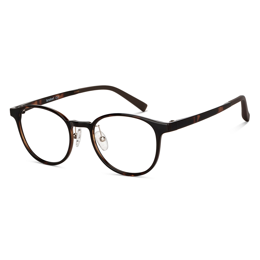 Lenskart Air Online Tortoise Full Rim Round right side