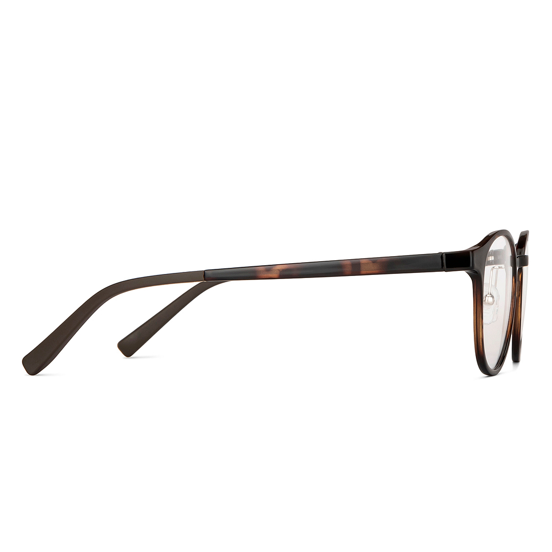 Lenskart Air Online Tortoise Full Rim Round left side