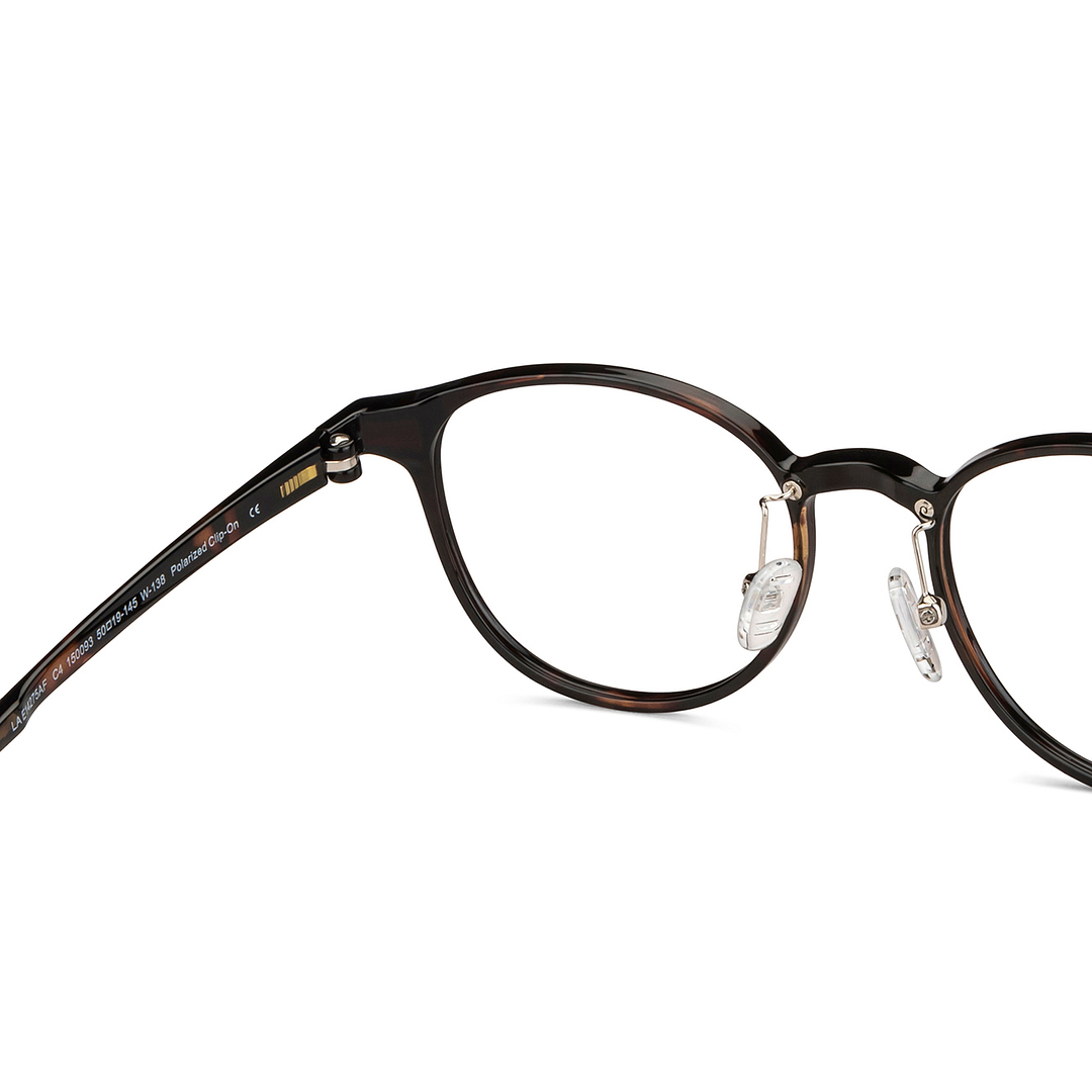 Lenskart Air Online Tortoise Full Rim Round right side