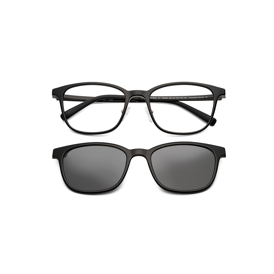 Lenskart Air Black Full Rim Square right side