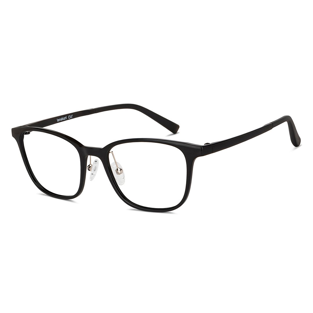 Lenskart Air Black Full Rim Square left side
