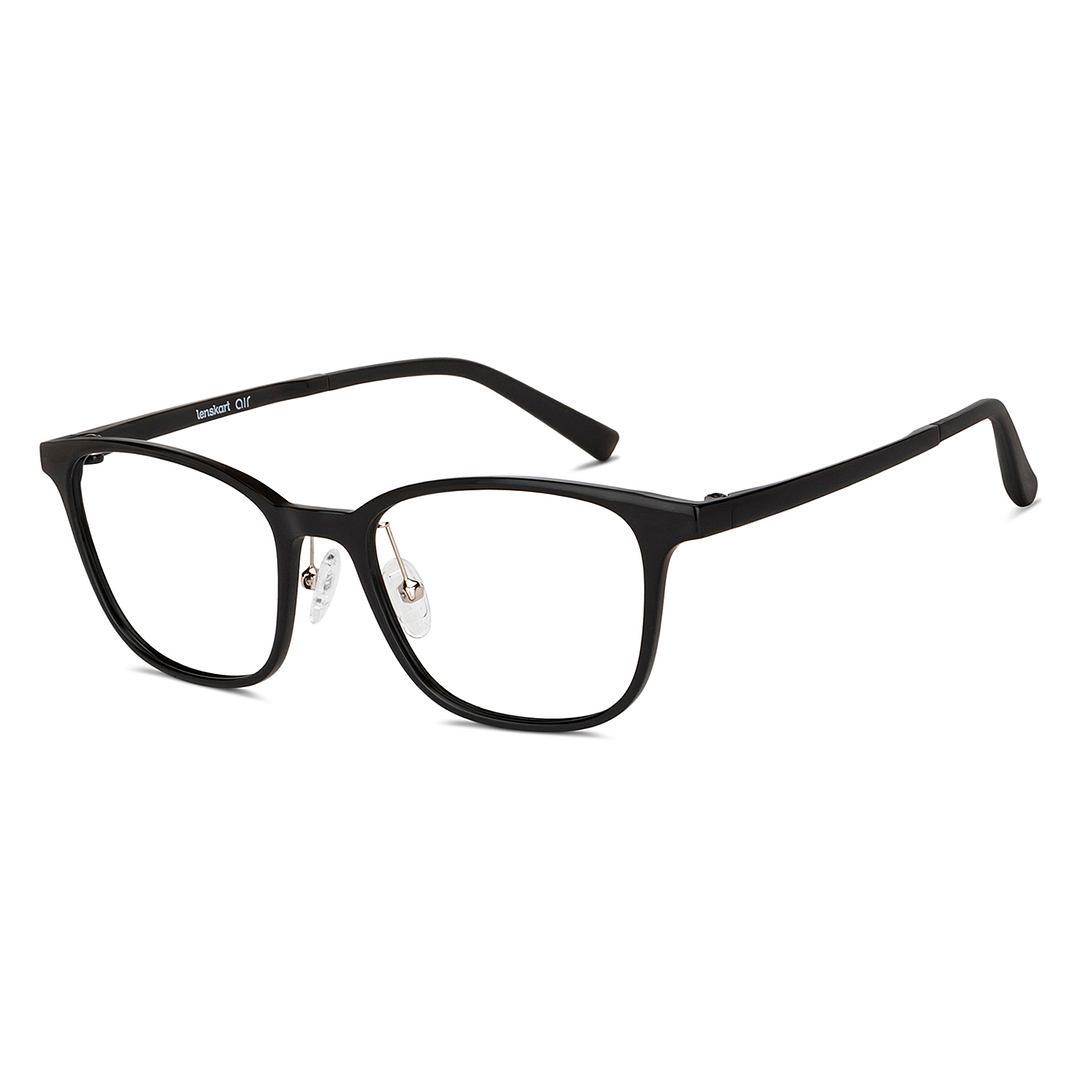 Lenskart Air Black Full Rim Square left side