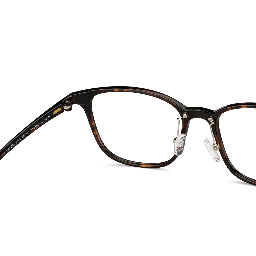 Lenskart Air Tortoise Full Rim Square right side