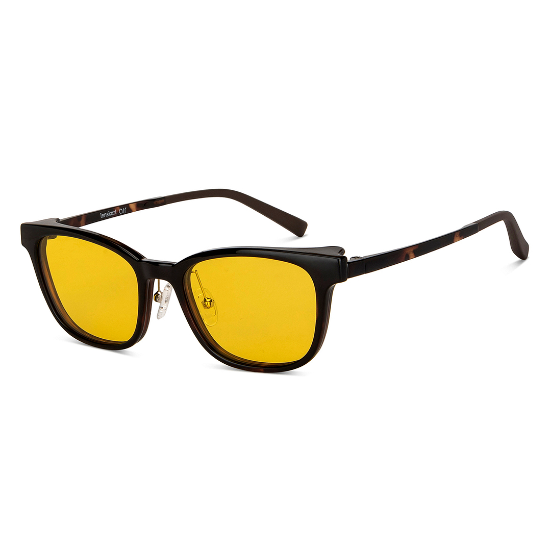 Lenskart Air Online Tortoise Full Rim Square right side