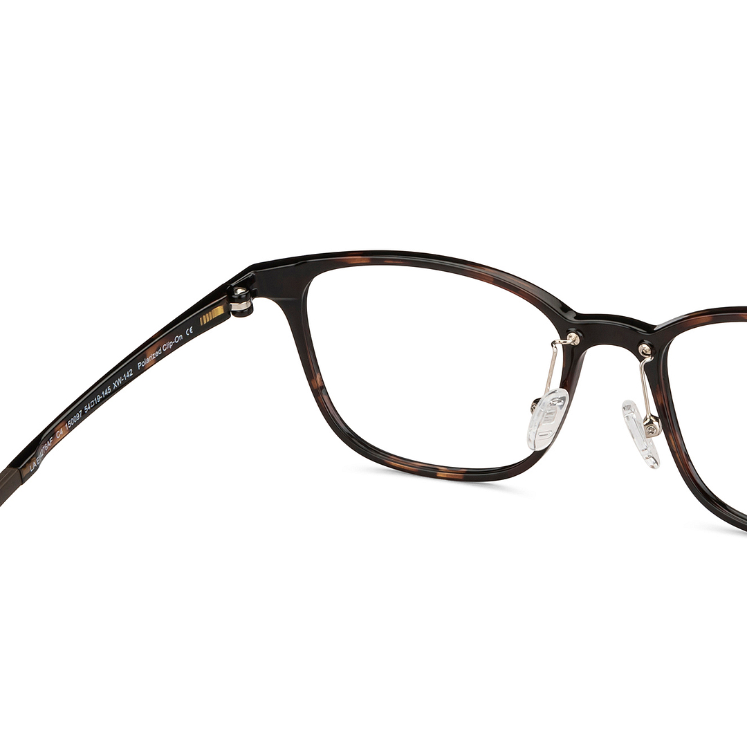 Lenskart Air Online Tortoise Full Rim Square right side