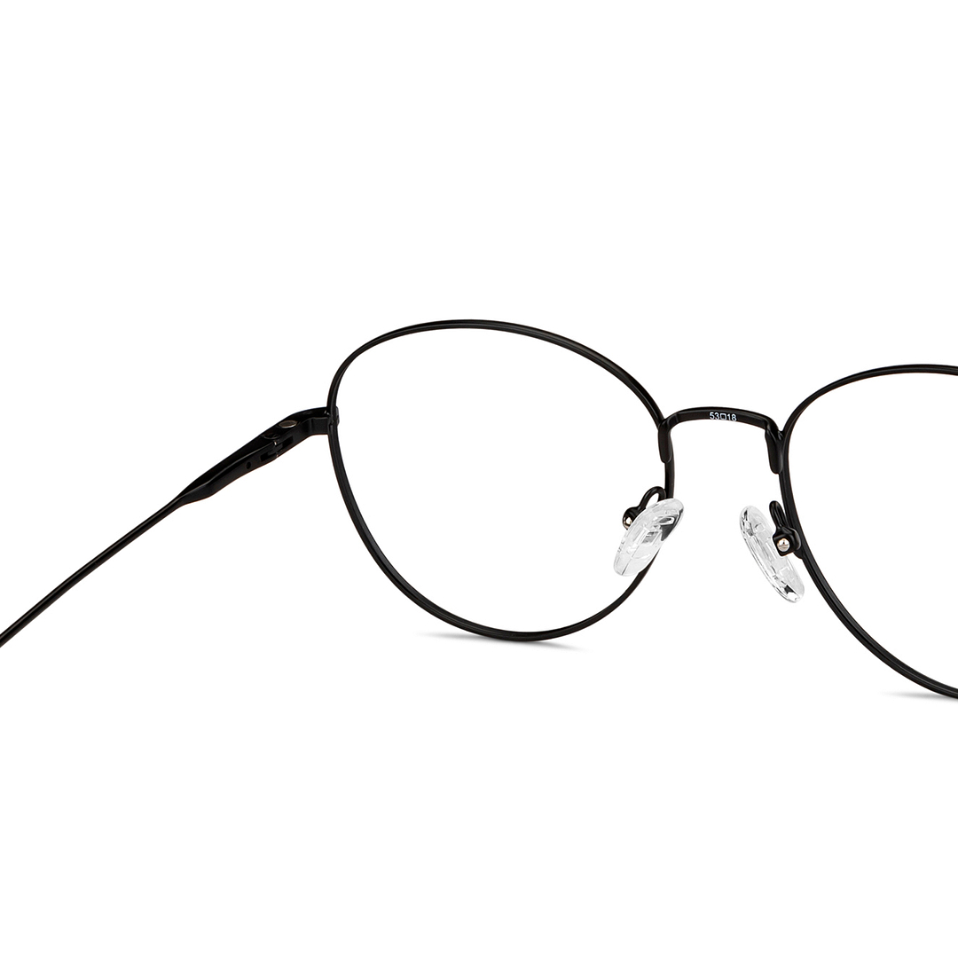 Lenskart Air Online Black Full Rim Round right side