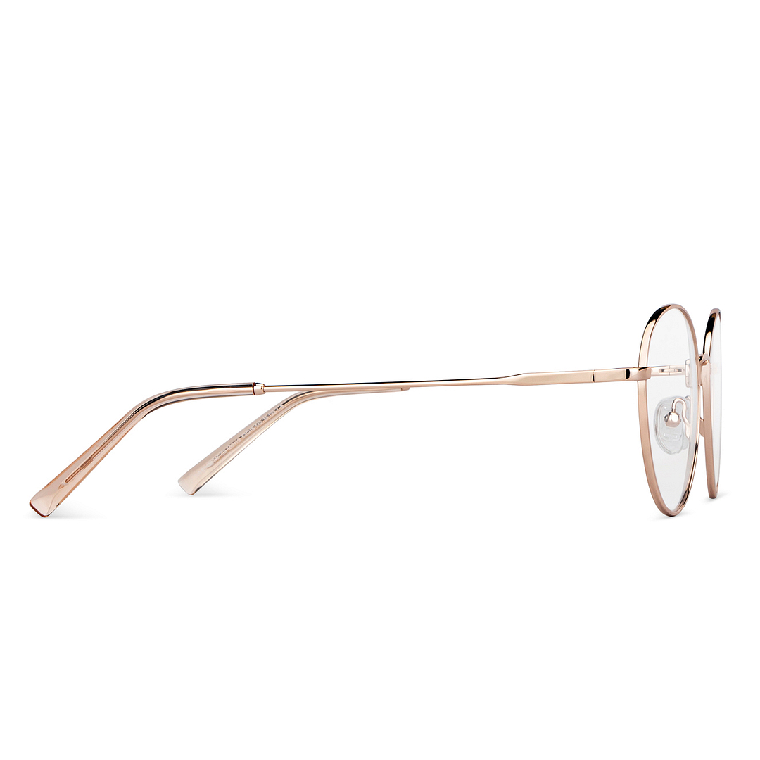 Lenskart Air Online Dark Brown Full Rim Round left side