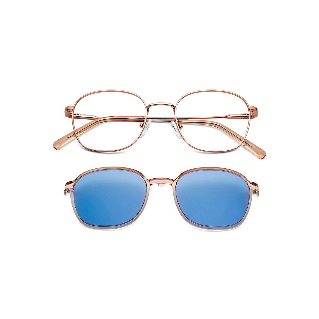 Lenskart Air Online Dark Brown Full Rim Square left side