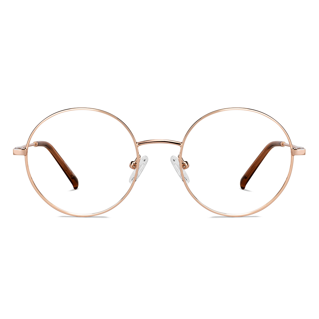 Lenskart Air Online Dark Brown Full Rim Round right side