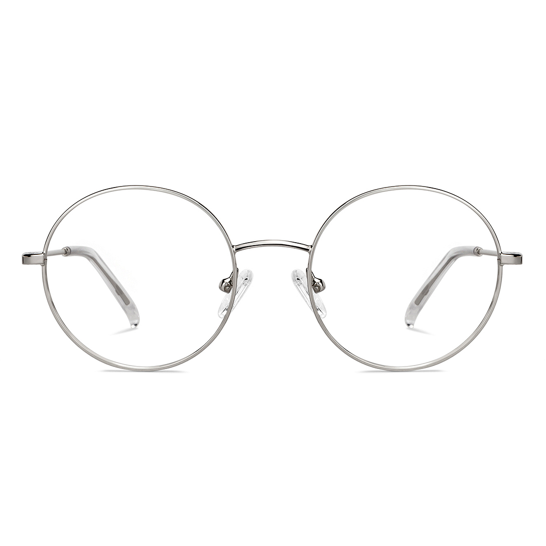 Lenskart Air Online Silver Full Rim Round right side