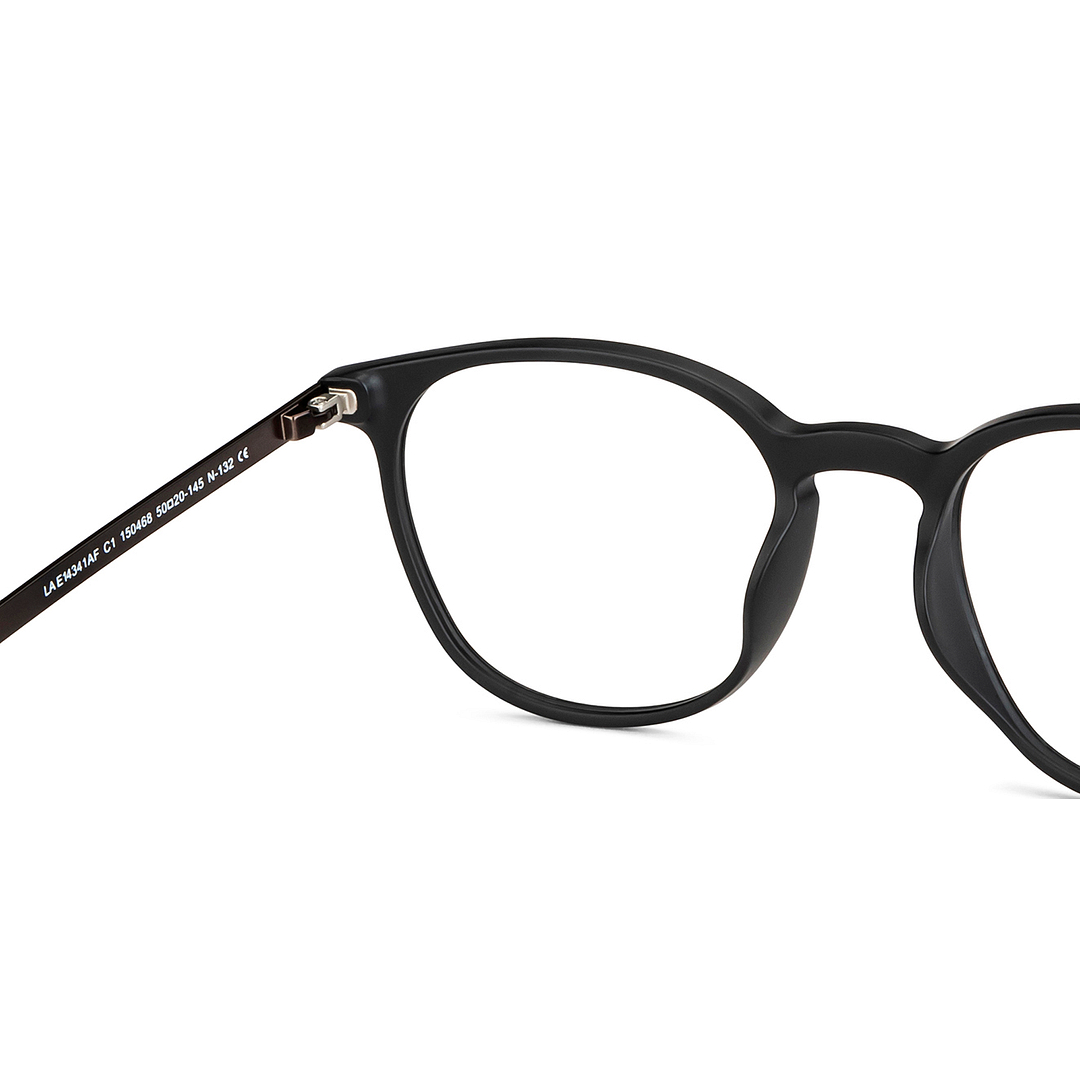 Lenskart Air Online Black Full Rim Round right side