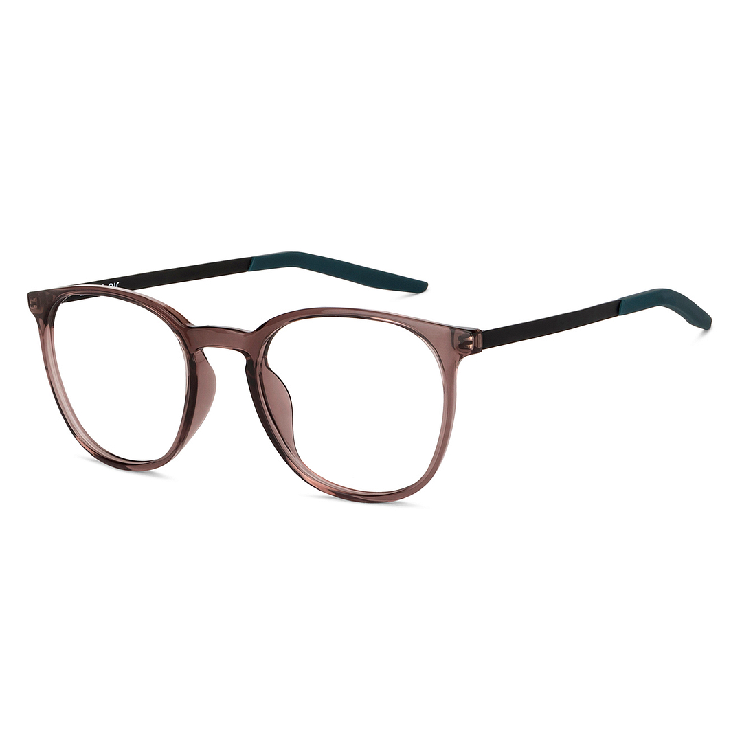 Lenskart Air Online Pink Transparent Full Rim Round right side