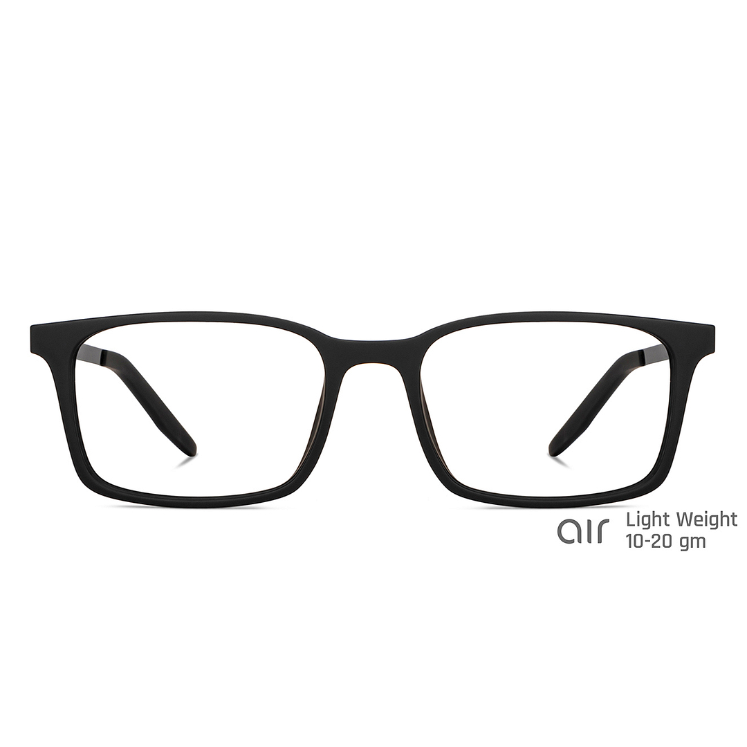 Lenskart Air Black Full Rim Rectangle right side