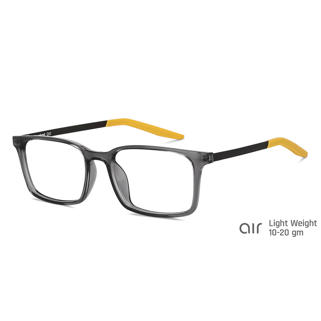 Lenskart Air Online Light Gray Full Rim Rectangle left side