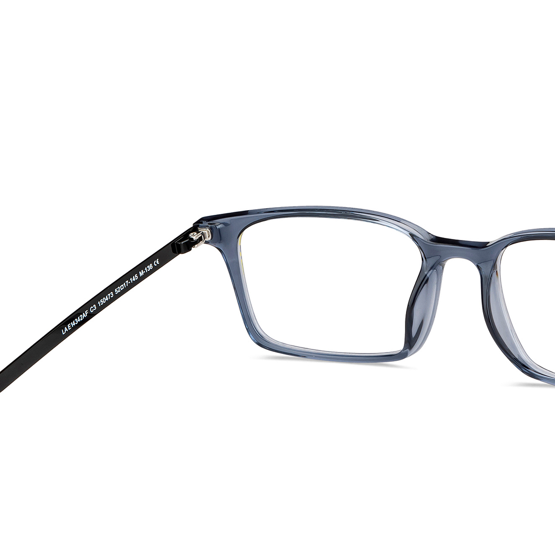 Lenskart Air Light Gray Full Rim Rectangle right side