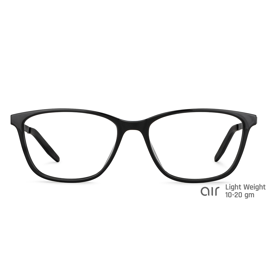 Lenskart Air Black Full Rim Rectangle right side