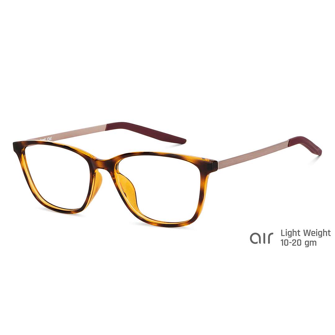 Lenskart Air Online Tortoise Full Rim Rectangle left side