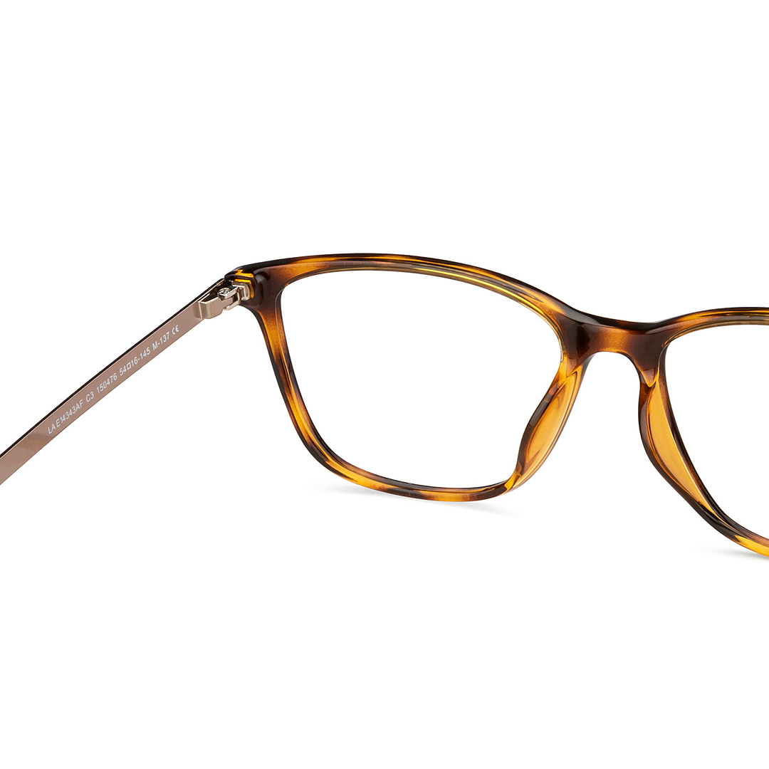 Lenskart Air Online Tortoise Full Rim Rectangle right side