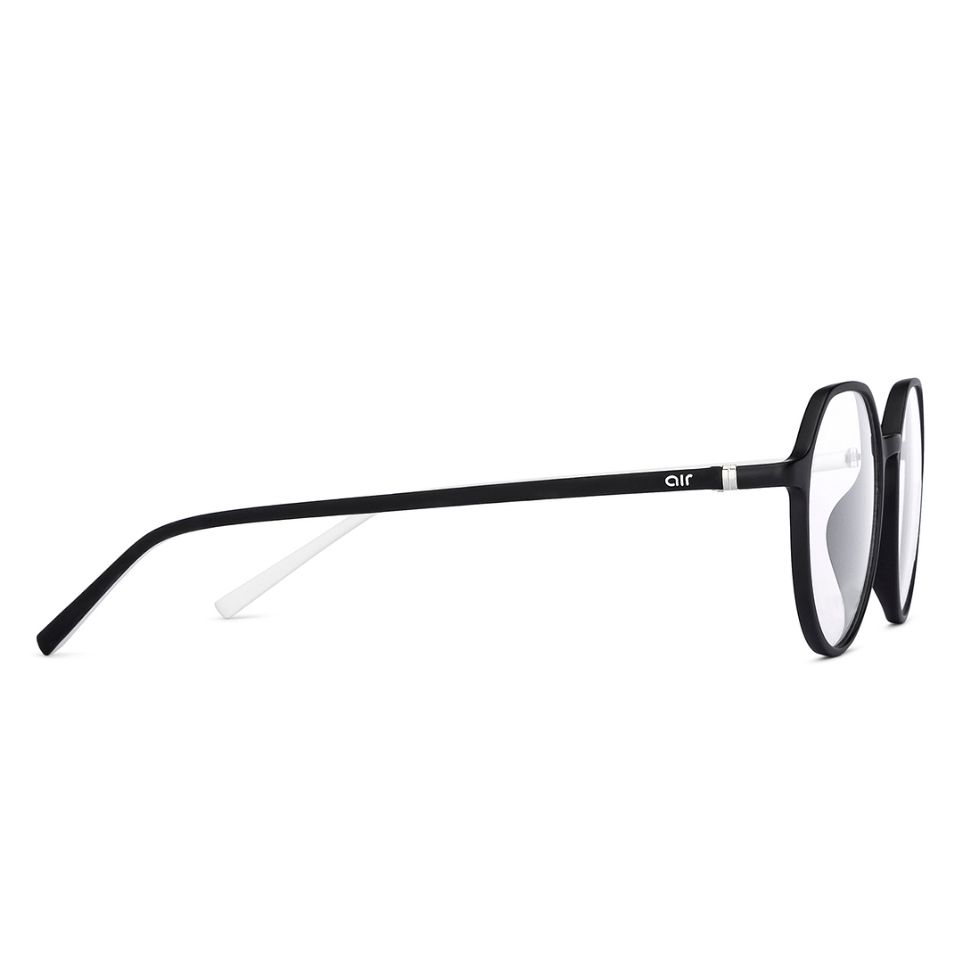 Lenskart Air Online Black Full Rim Round left side