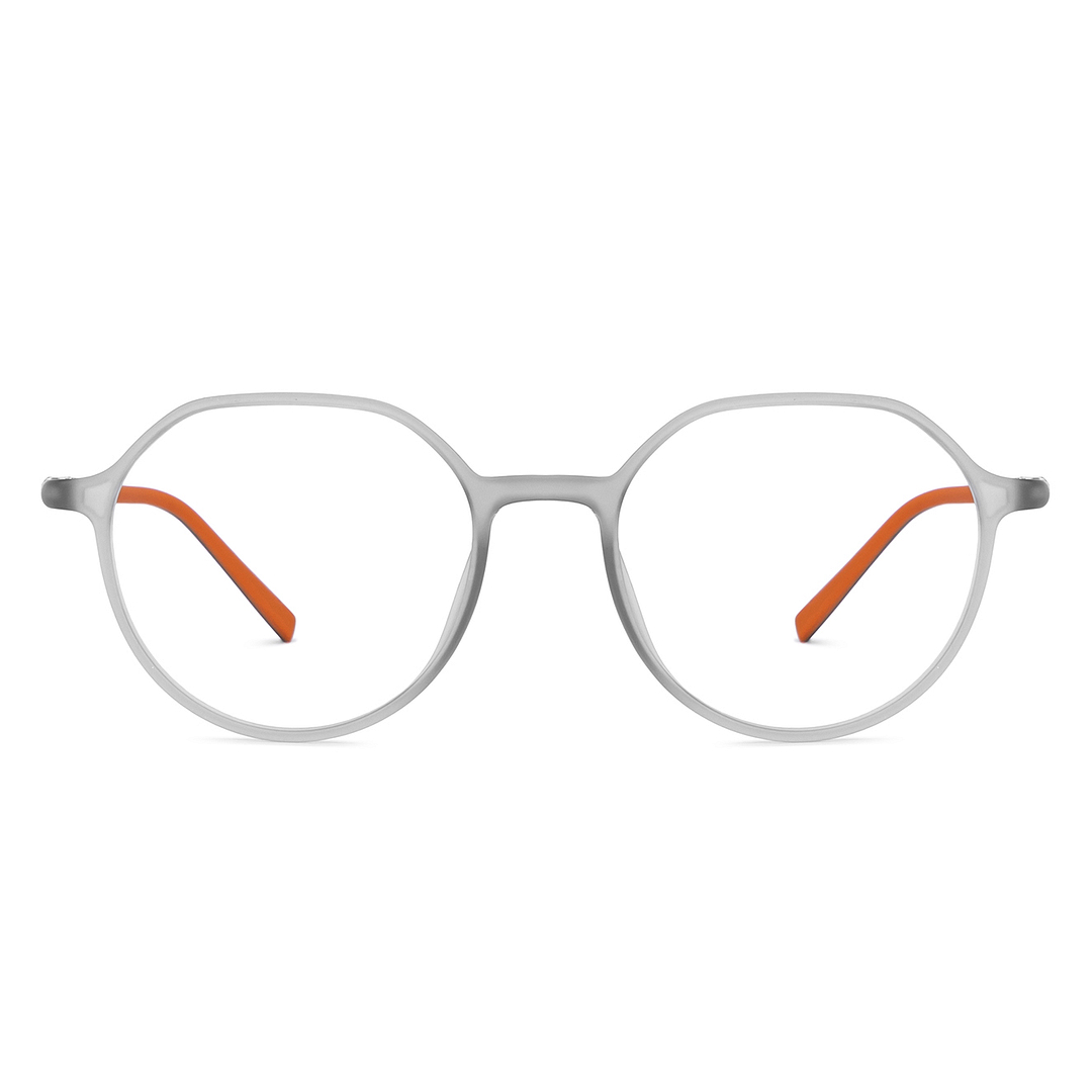 Lenskart Air Online Orange Full Rim Round right side