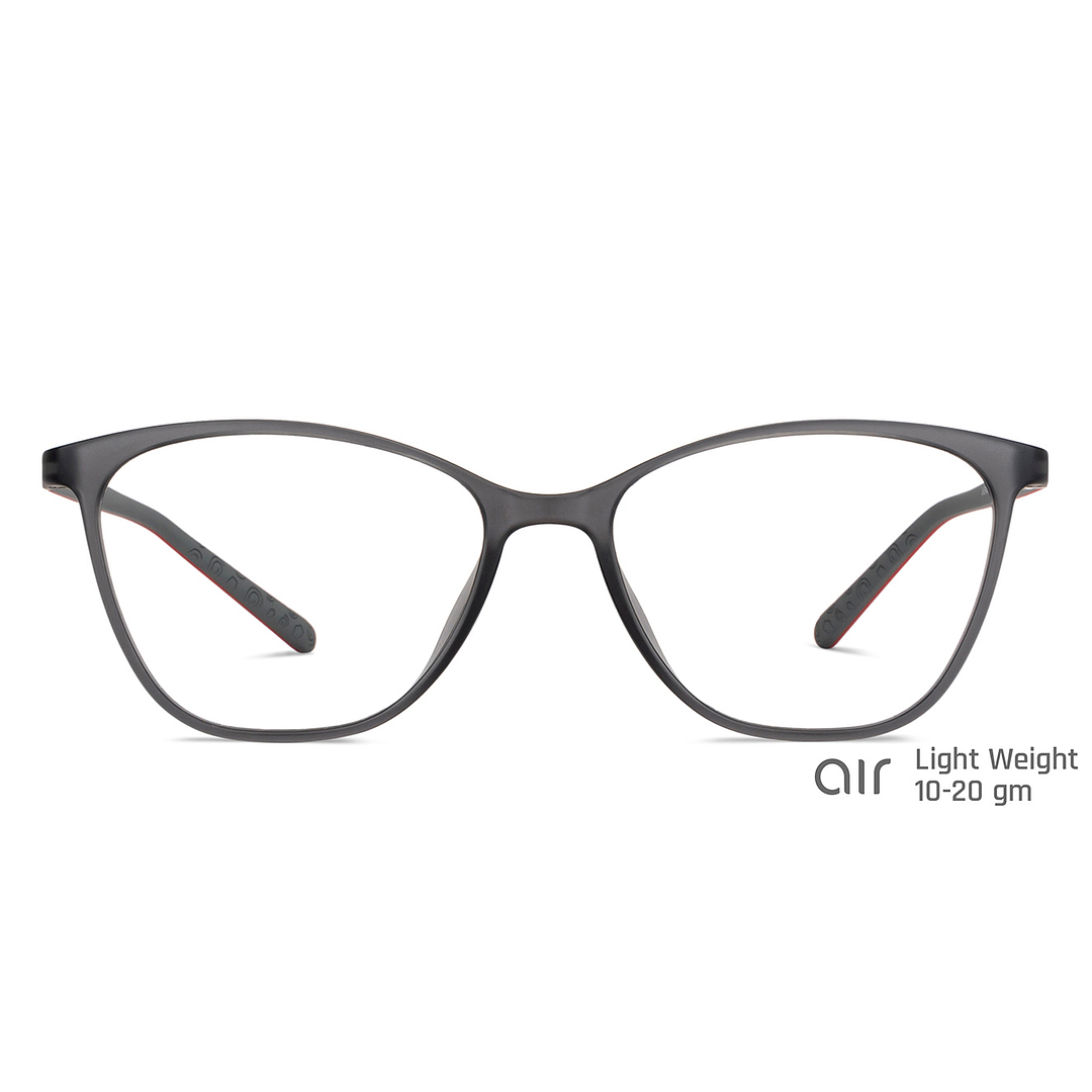Lenskart Air Online Light Gray Full Rim Square left side