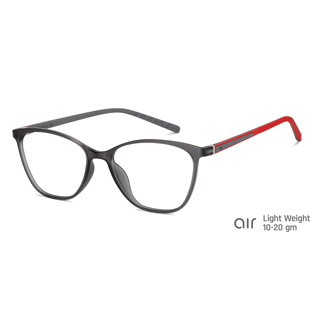 Lenskart Air Online Light Gray Full Rim Square right side