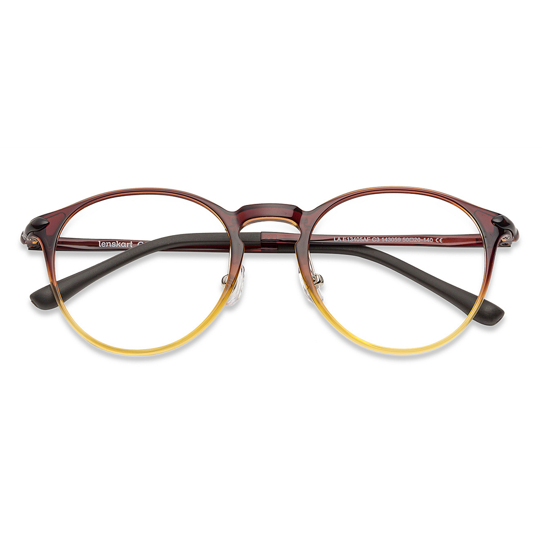 Lenskart Air Online Flame Full Rim Round left side