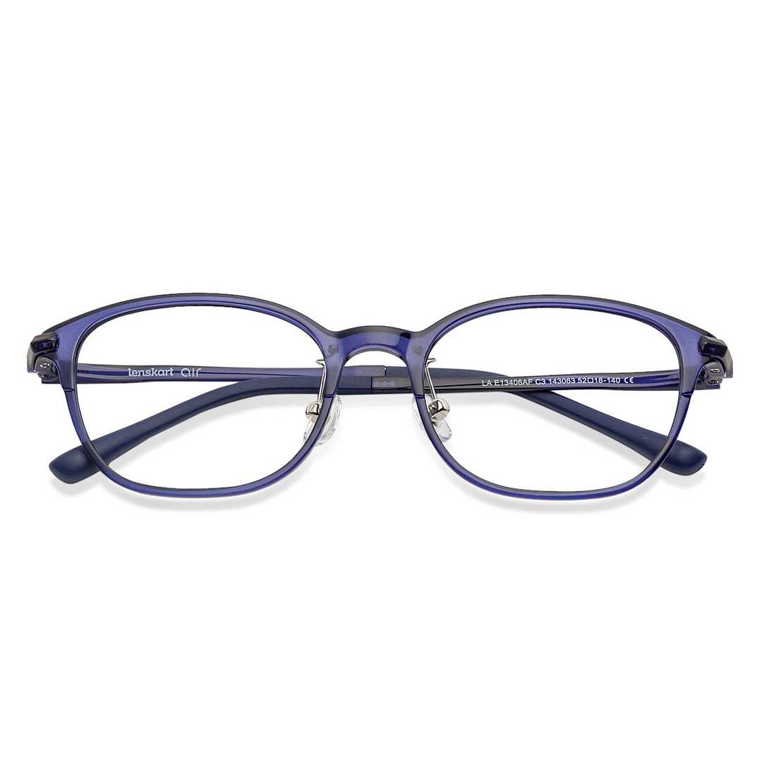 Lenskart Air Online Purple Full Rim Round left side