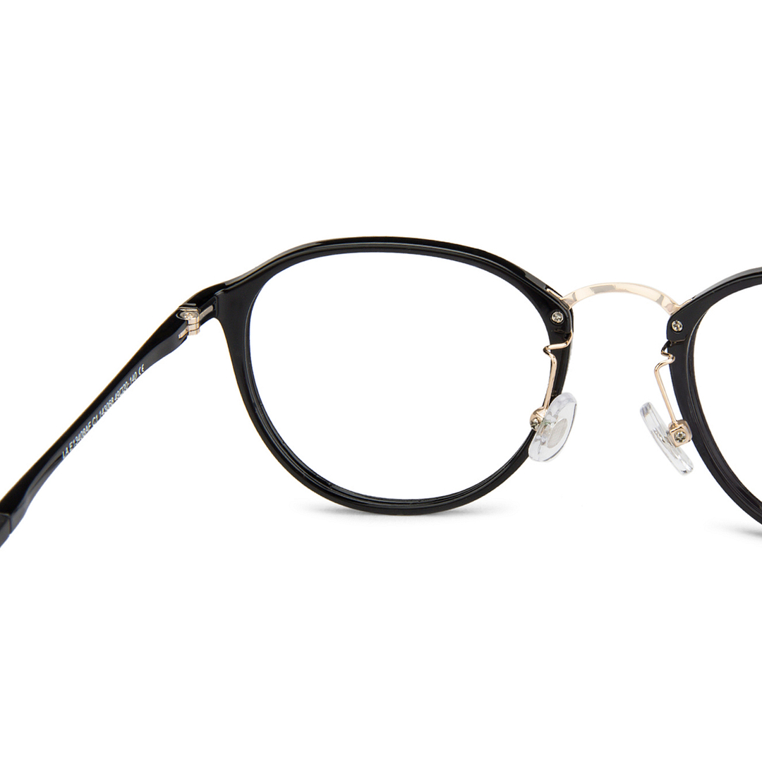 Lenskart Air Online Black Full Rim Round right side